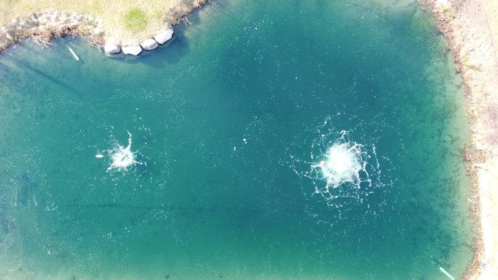 Charger l'image dans la galerie, aerial view of OctoAir diffuser in action