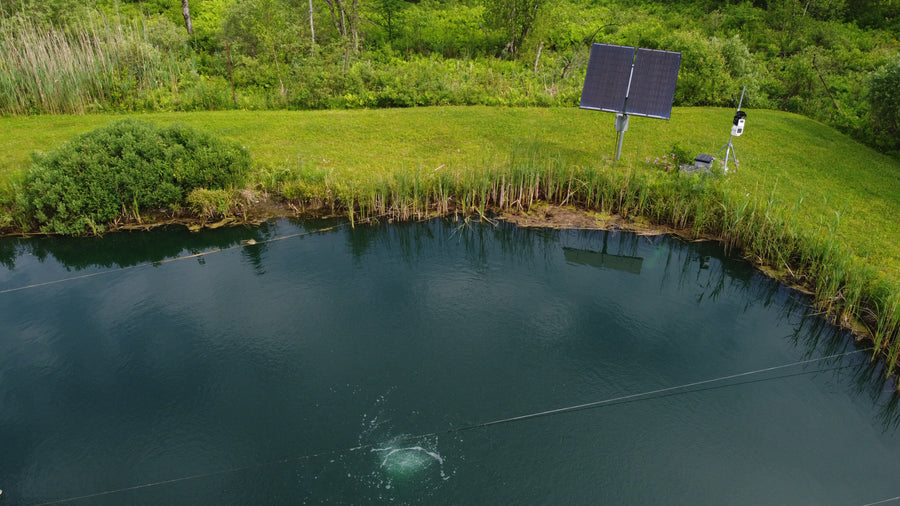 Load image into Gallery viewer, Direct Solar-Powered Aeration System
