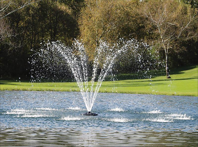 3/4 HP - 120V / 100 ft foutain demonstration