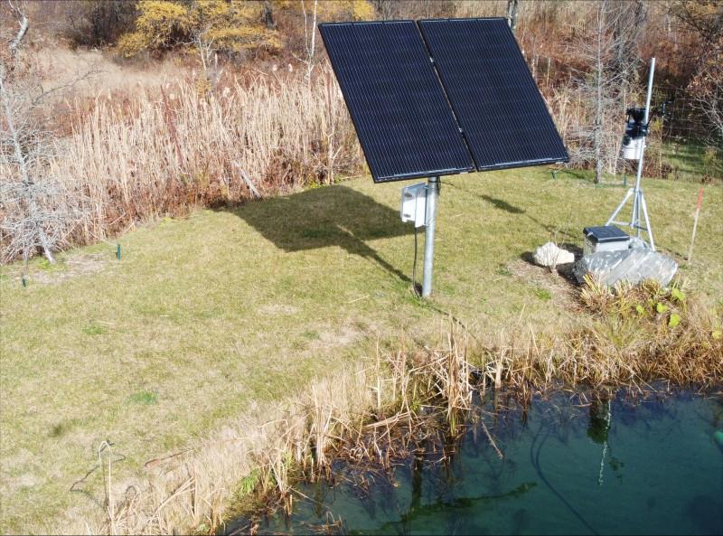 Système d'aération à alimentation solaire directe – CanadianPond